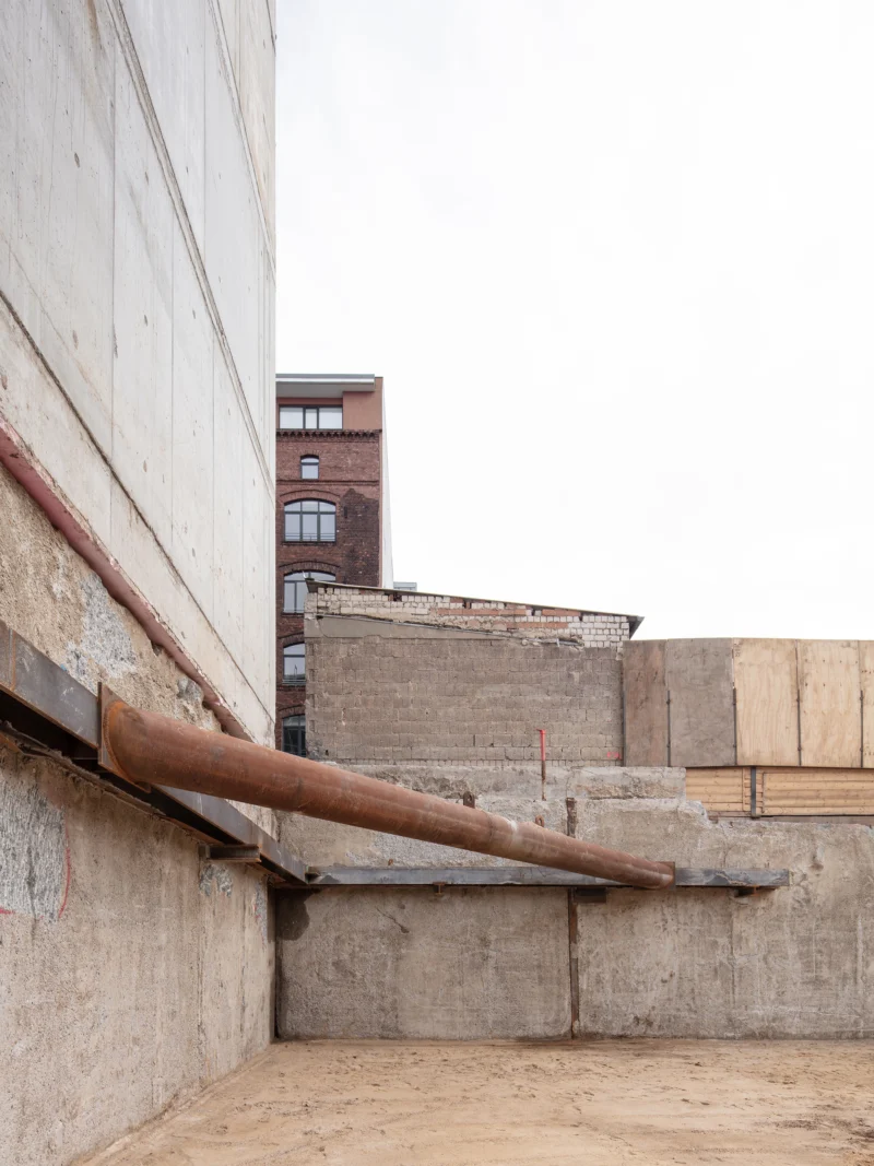 PRJ R16 Baustelle Baugrube Eckaussteifung